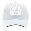 PAPA THE Unisex   Adjustable Strap Breathable Unisex Hat with Lettering YK Style for Women  Unisex Sandwich Baseball Cap