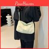 Stylish Vintage Large Capacity Shoulder Bag For Women Casual Tote 2024 In Black White Green Silver Pink