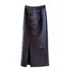 Black Modified Latest Chinese Style Chinese Style Buckle Hip Skirt Autumn and Winter Latest Classic Style Jacquard High Waisted Slim Skirt for Women