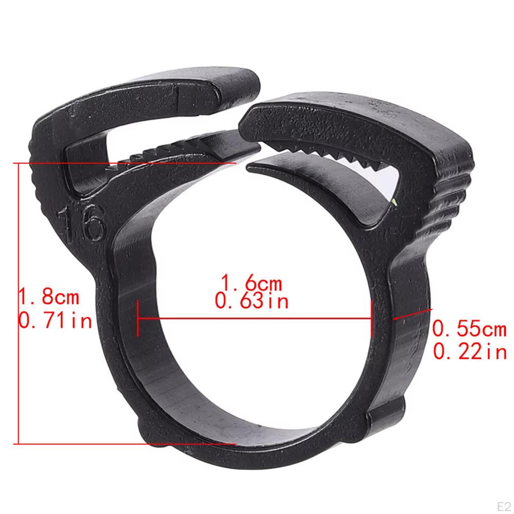 30 Parts Tube Fixing Clips Connection of The Garden Hose Tighten Irrigation System