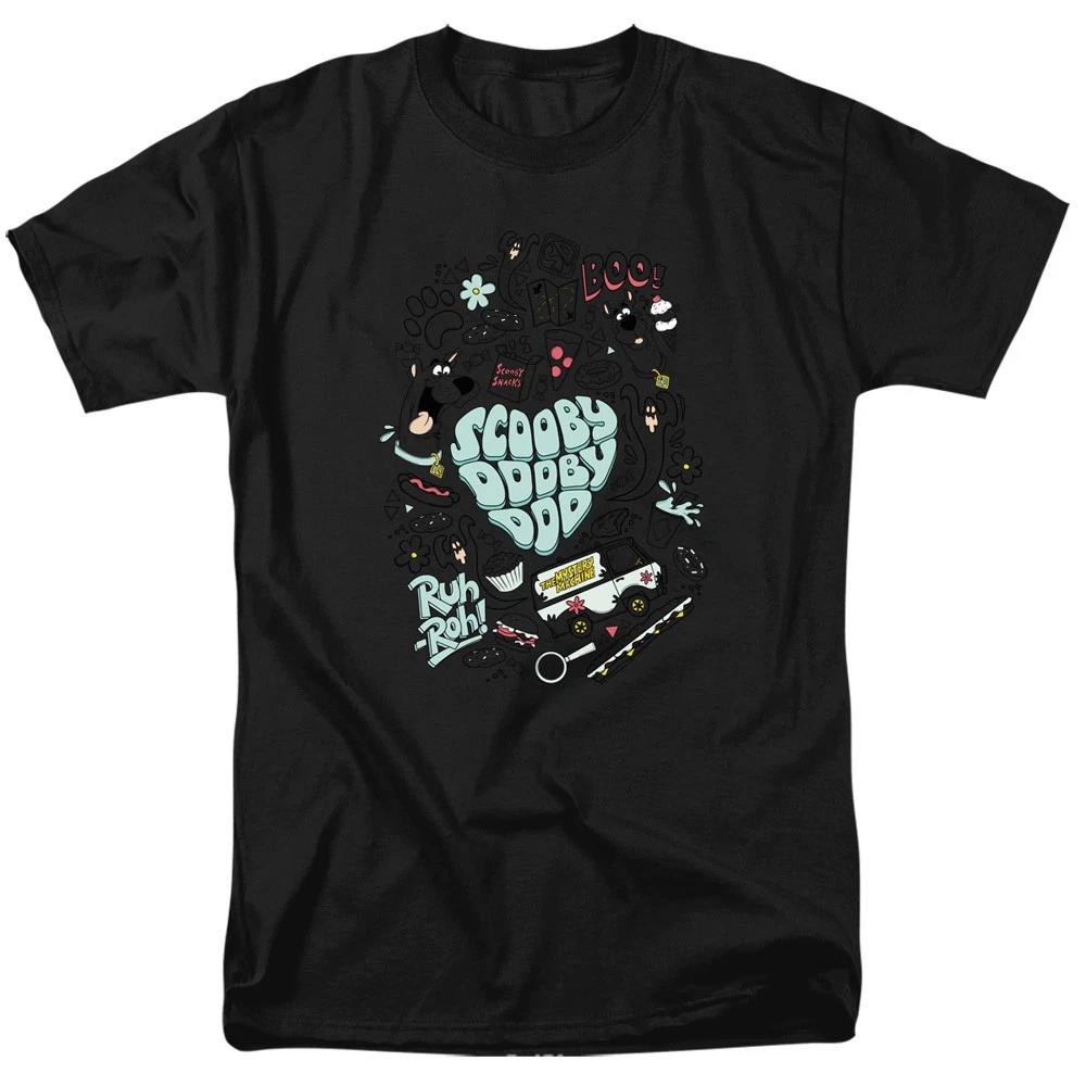 Scooby-Doo! - Scooby Doo Icon Collage -  Unisex Children s T-shirt - Black 160