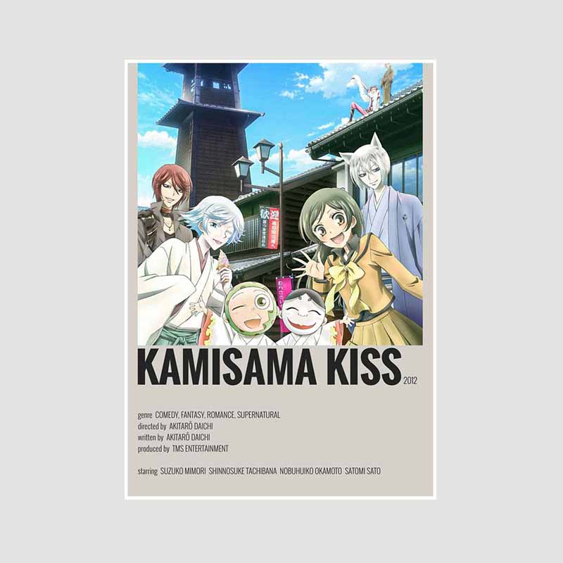 Classic Anime Collection Poster My Hero Academia Spirited Away Retro White Paper Posters Wall Prints Pictures Home Decor Room Decoration Art Painting