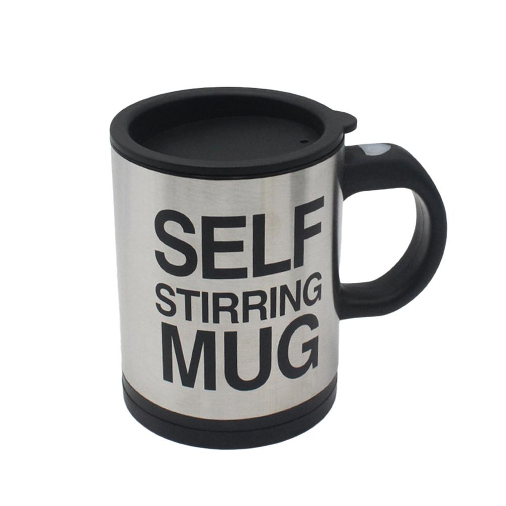 400ml Automatic Self Stirring Mug Coffee Milk Mixing Mug Stainless Steel Thermal Cup Electric Lazy Double Insulated Smart Cup