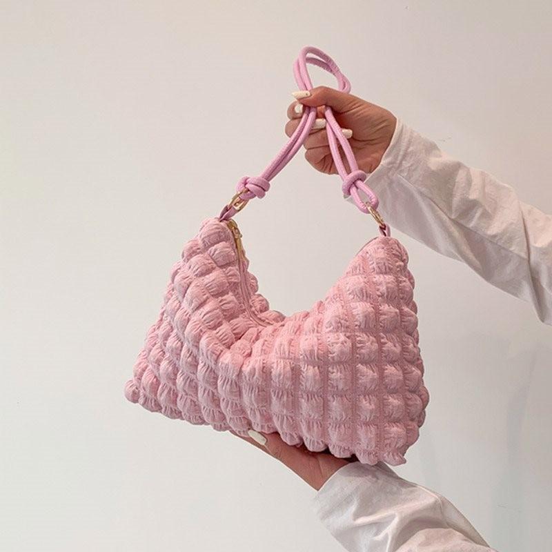 Trendy Large Quilted Tote Bag Ideal For Spring Summer Fashion And Casual Outfits