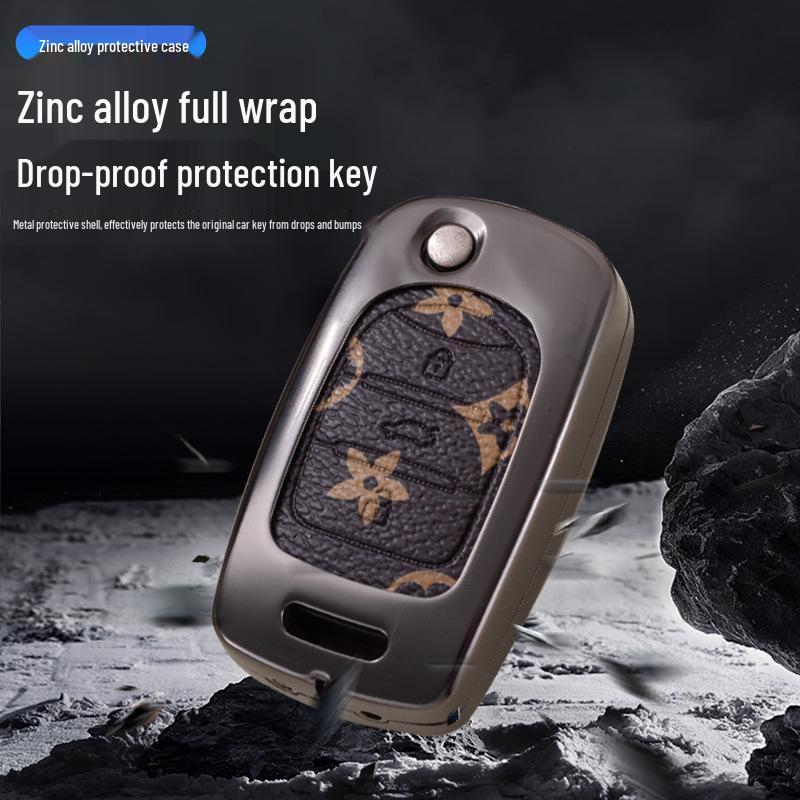 Compatible Key Case for Wuling Hongguang, Mini EV, S/S3, Chi Ma Long GB