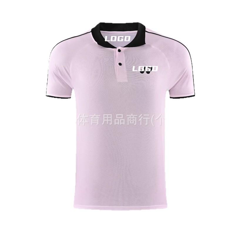 Quick-Dry Polo Shirt Badminton Sportswear Unisex Short Sleeve Top Athletic Tee Custom Print Available