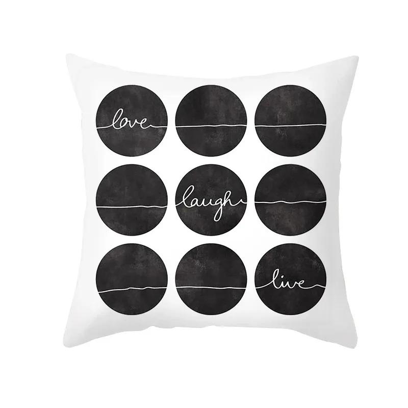 Luxury Home Decor Pillow Cover Car Living Room Sofa Cushion Cover Heart Shape Star Pattern Cushion Cover