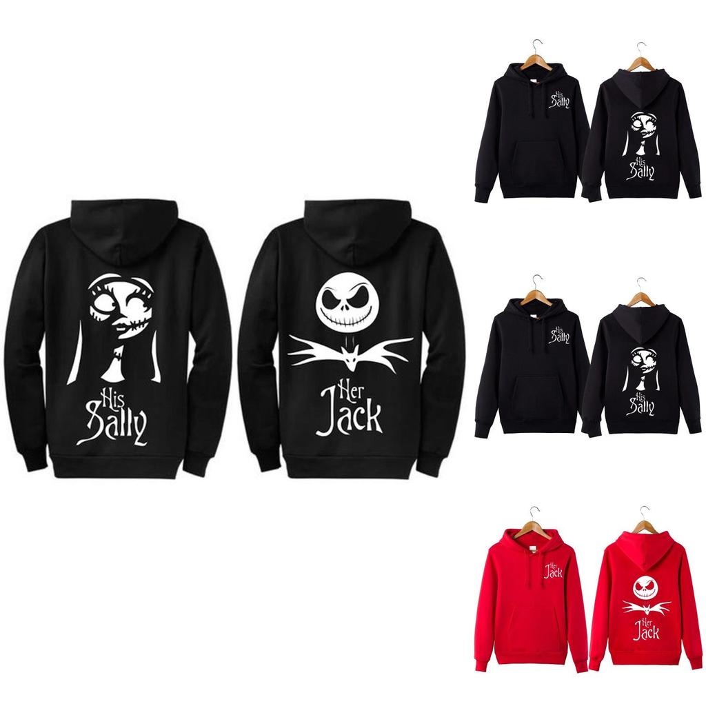 The Nightmare Before Christmas Jack Couple Matching Hoodie Sweatshirt Sweater