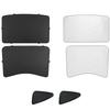 EnergyPower Tesla Model 3 Glass Roof Deluxe Edition with Heat Shield and Side Easy To Install and UV Heat Glass Light Sun Protection Sunshade, Shades,