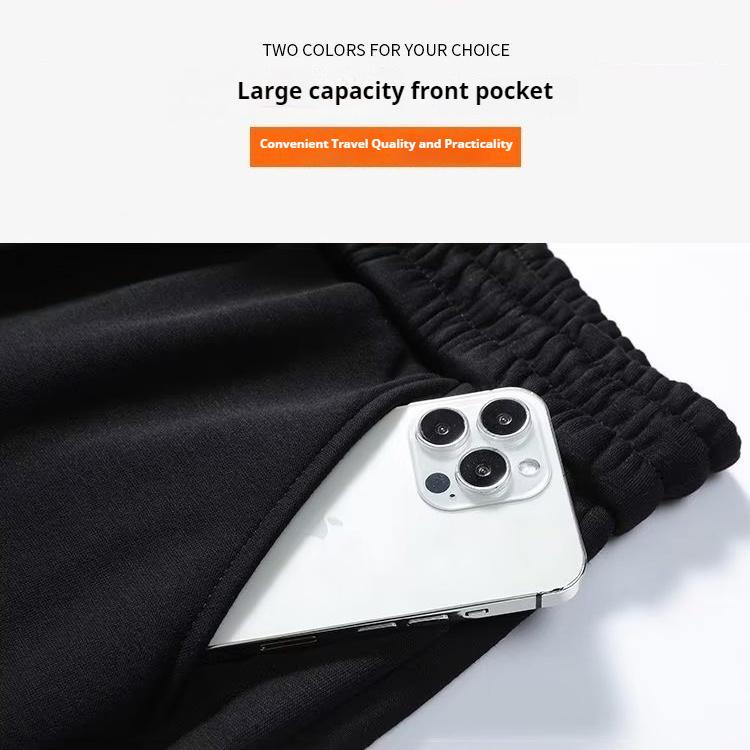 Autumn New Teenagers Versatile Loose Drawstring Sweatpants Students Casual Trousers