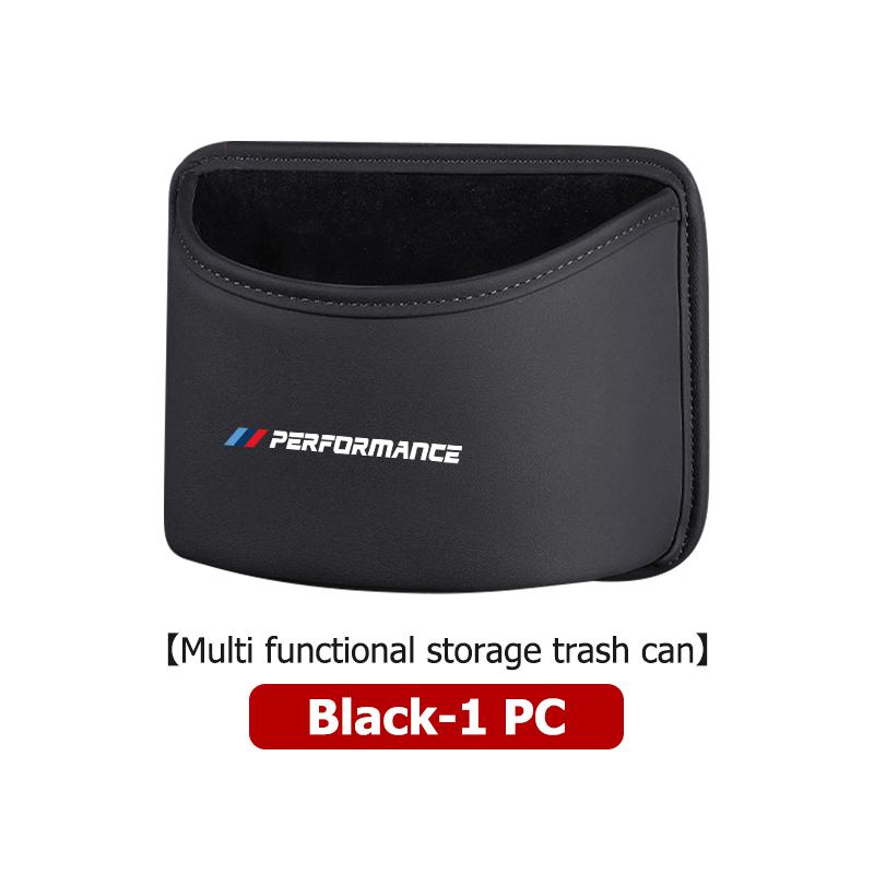 

Leather Car Garbage Bin Bag Miscellaneous Storage Bin Storage Box For BMW E93 F10 F20 F30 F40 F15 F25 F26 F31 F49 F86 M3 M5 X3