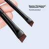 UPLUS Blade Eyeliner Brush, 3-Piece, Flat Head Angled Eyebrow Brush