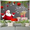 Christmas Cute Snowman Christmas Tree Tapestry Bedroom Living Room Home Christmas Decoration Tapestry