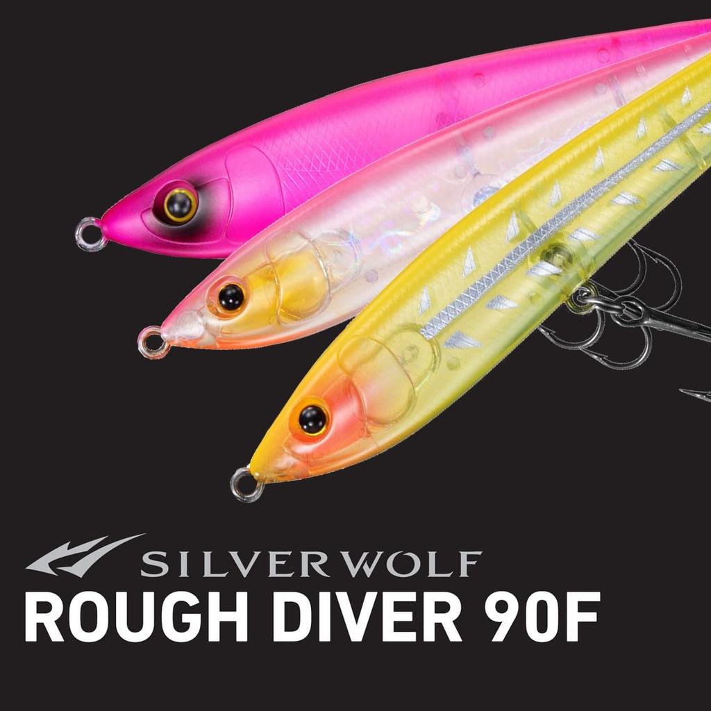 DAIWA Chinning Lure Silver Wolf Rough Diver 90F Parrot