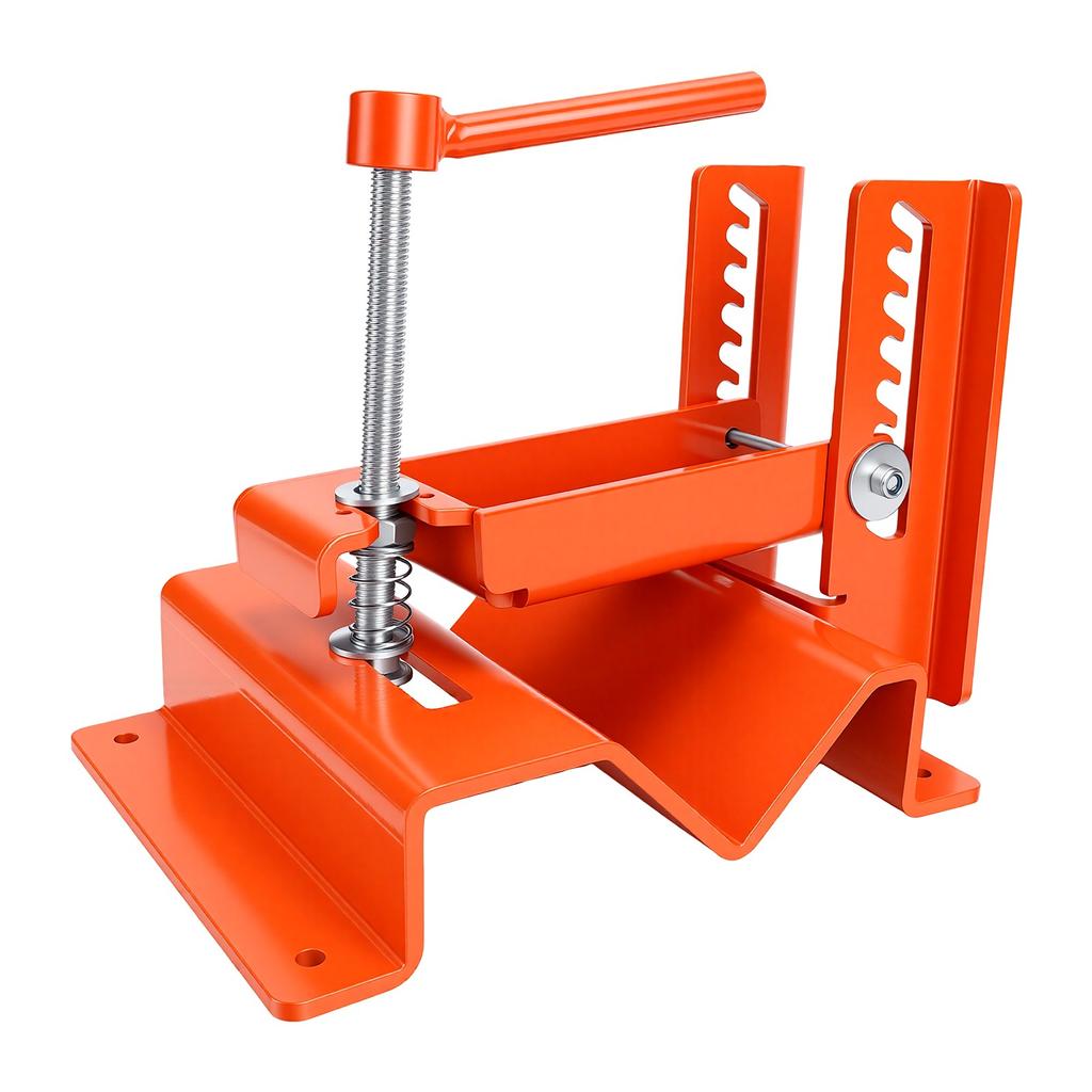 Log Clamp Lock Quick Adjustment Prevent Sliding Rolling Log Cutting Holder for 1 1 2in to 4 3 4in Logs