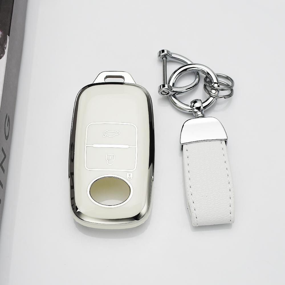 Auto Shell Keyring Case Keyless Protector Car Key Cover for Toyota Veloz Avanza Rush Daihatsu Genuine Perodua Yaris Ativ Raize