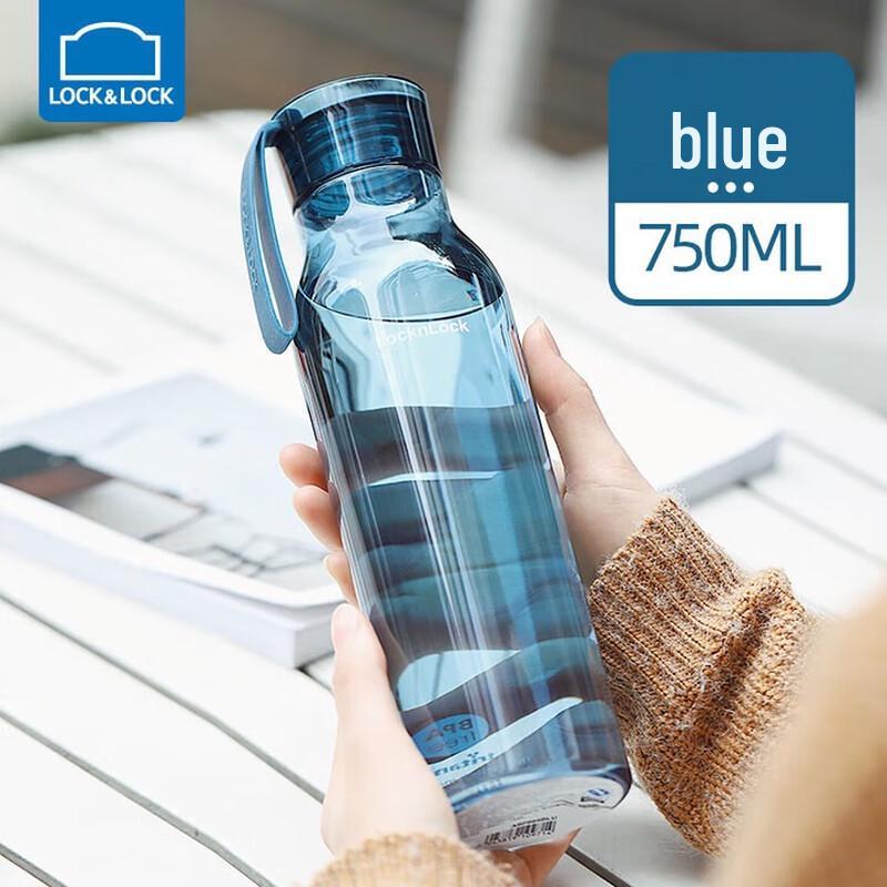LOCK&LOCK ABF664 750 мл Синяя спортивная бутылка для воды