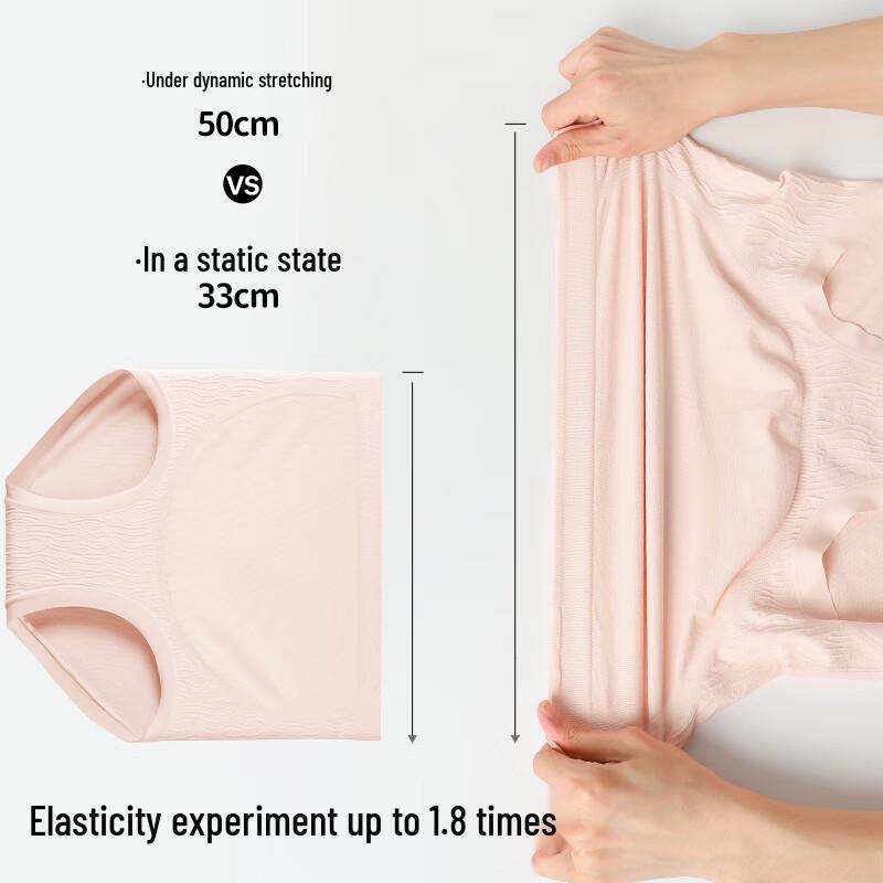 Women's High-Waist Antibacterial Maternity Briefs