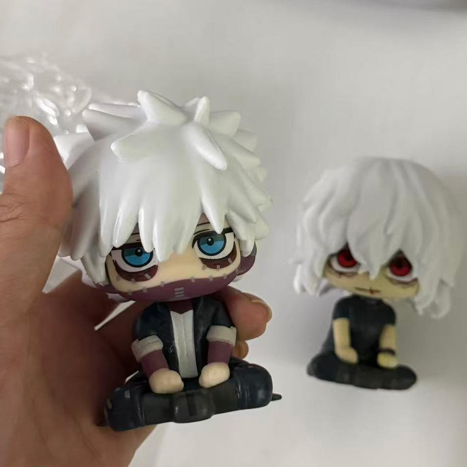 My Hero Academia Tomura Shigaraki & Dabi Chibi PVC Figure Cute Anime Figurine Collection Model Toy