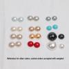 DIY Imitation Shell Half-Round Pearl Accessories for Clothing and Nail Art