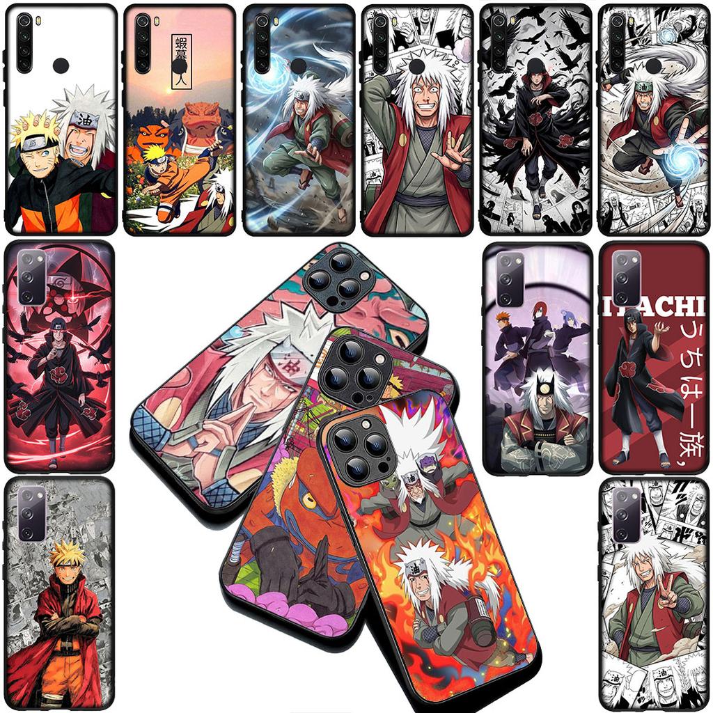 Anime Jiraiya Narutos Uchiha Itachi Cover for Xiaomi Redmi Note 12 11 10 Pro 10A 10C 12C 13C Note12 12Pro Coque Phone Case