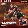 52TOYS BEASTBOX BB-74 SAFEZONE Transforming Figure - Three-stage transformation gimmick, transforming action figure, painted, highly articulated, mech