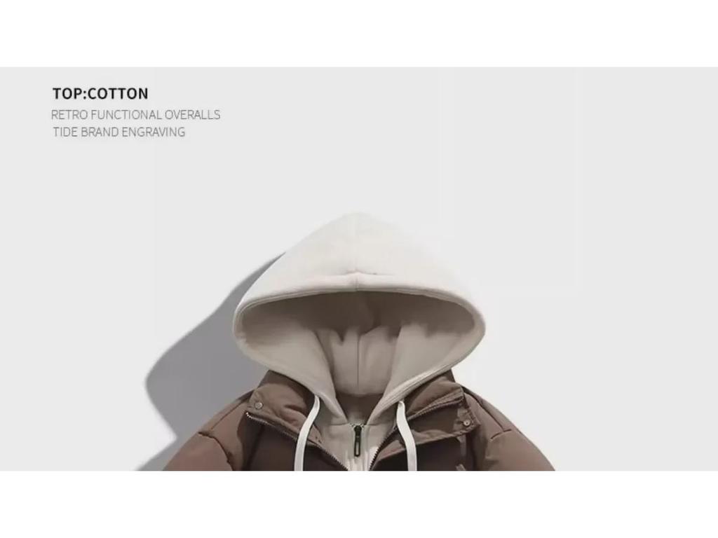 Women's Unisex Milky Down Short Winter Coat - Loose, Thick, Fashionable Large Size