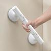 Suction Cup Bathroom Handrail Strong Grip Stability Easy Installation Removable Anti-slip Shower Grip Bar