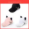 Baseball Cap With Metal Decor For Casual Wear And Sun Protection