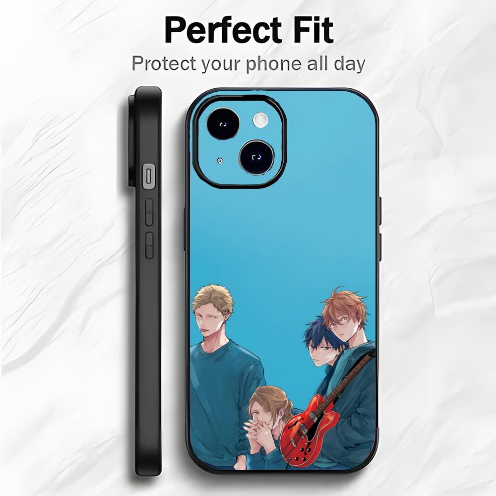 Heartfelt Japanese Anime G-Given Phone Case Phone Case Soft Packaging Lightweight For iPhone17 16 15 14 13ProMax