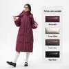 Qiurengang Women's 2025 Winter Hooded Long Down Jacket Y309168Y