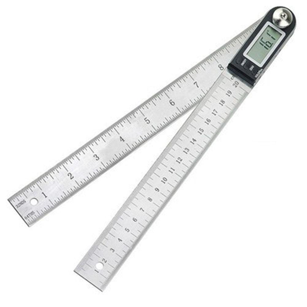 0-200mm/300mm Digital Angle Ruler Finder Meter Protractor Inclinometer Goniometer Electronic Angle Gauge