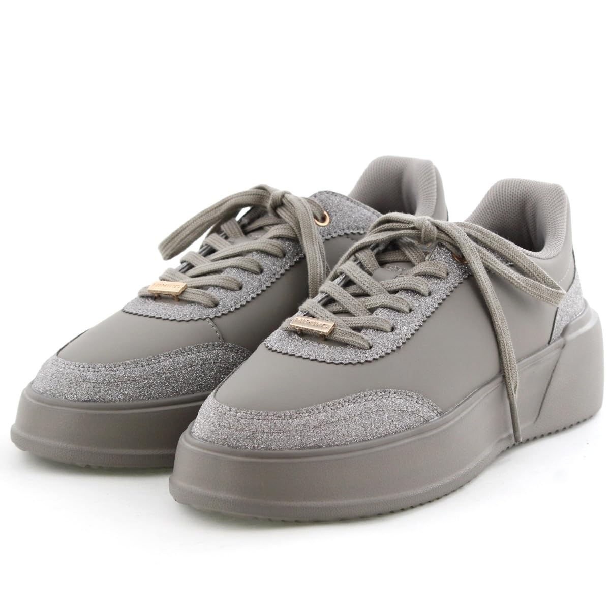 

HIMIKO / Himiko / Thick-soled Court Sole Sneakers / 657102 Gray 230