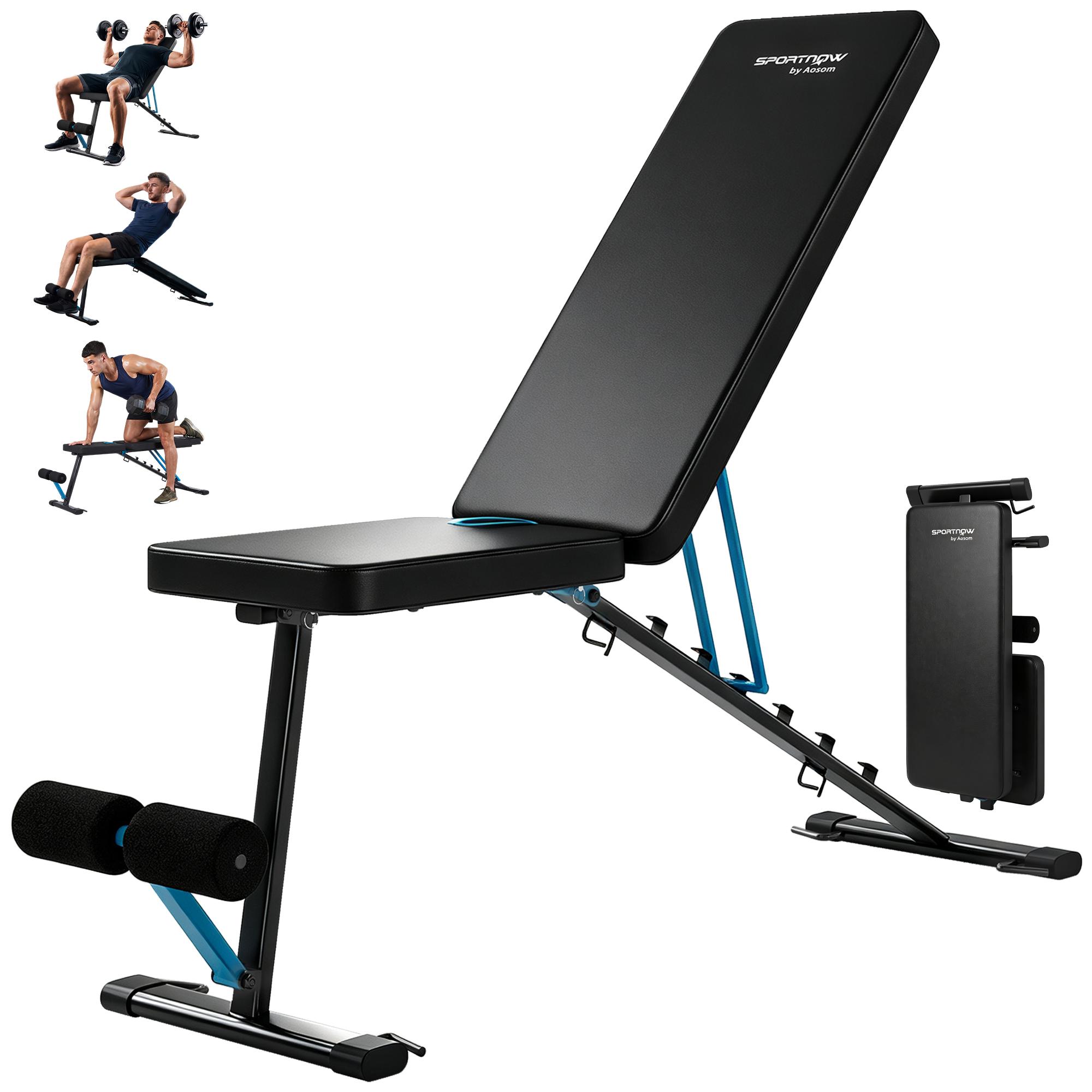 Weight Bench Adjustable Training Bench with