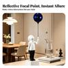 Boy Figurine with Balloon Nordic Style Ornament Minimalist for Entryway, Cabinet