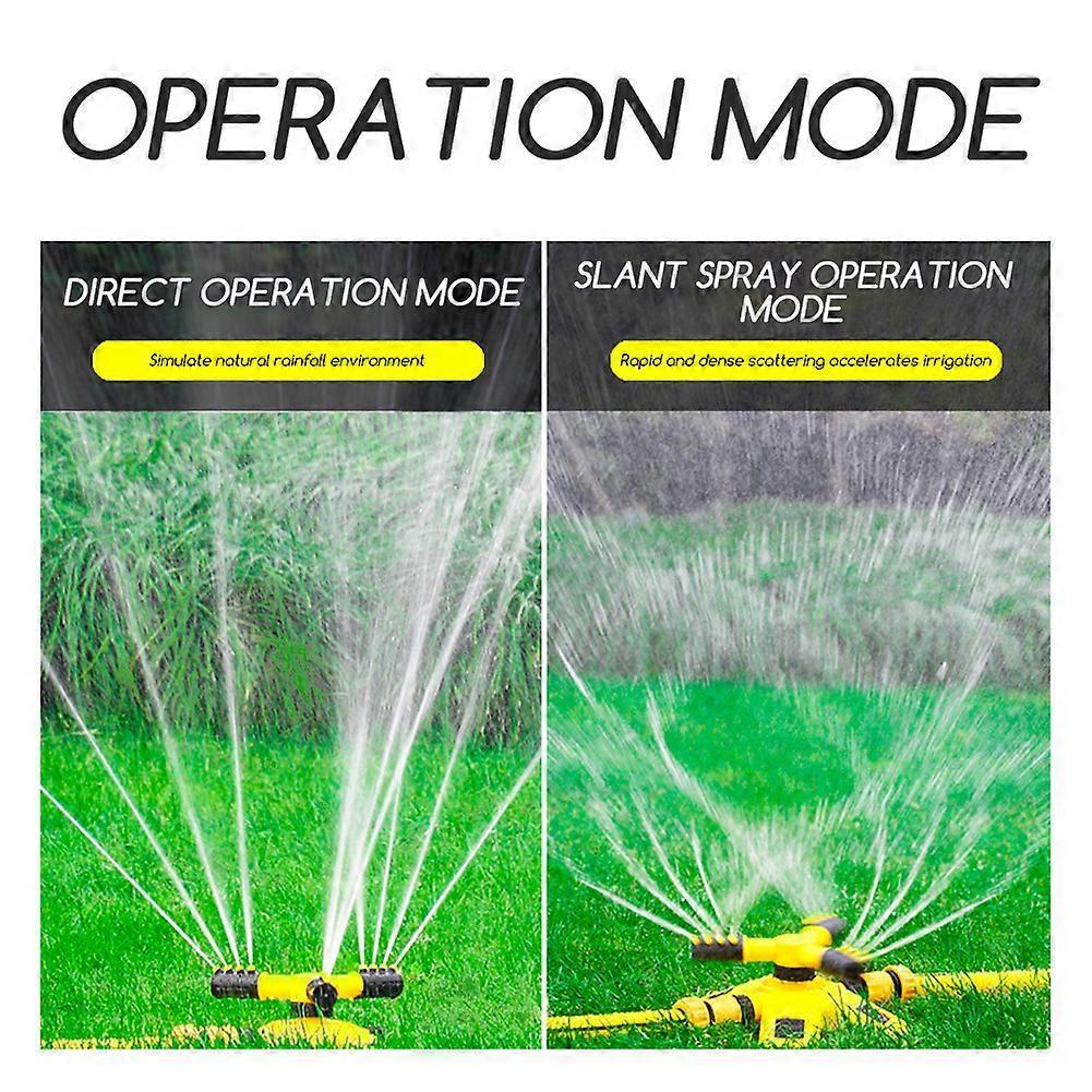 Automatic 360 Degree Rotating Waterer Sprinkler, Lawn & Vegetable Field Irrigation, Green Sprinkling System for Roof Cooling and Efficient Watering