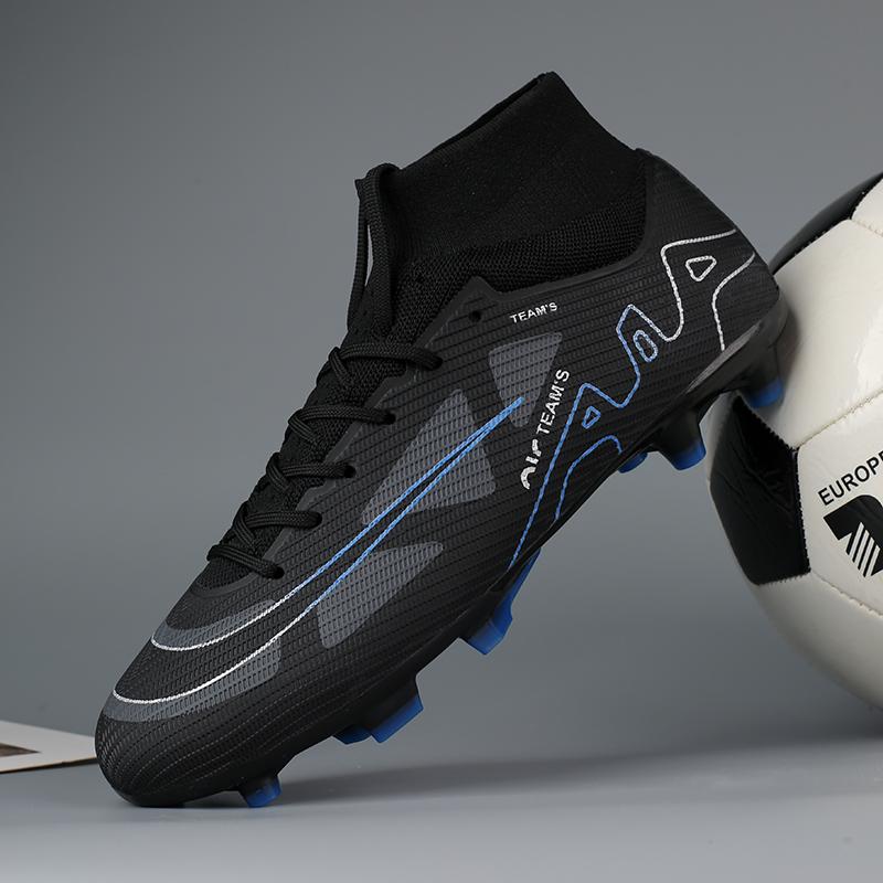 Scarpe da Calcio per Ragazzi Ultraleggere Alta Qualità Professionali Veloci Studenti Scarpe da Allenamento Sportivo FG/TF Antiscivolo Tacchetti da Calcio Unisex