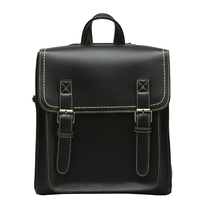IELGY preppy style PU fashion backpack for women