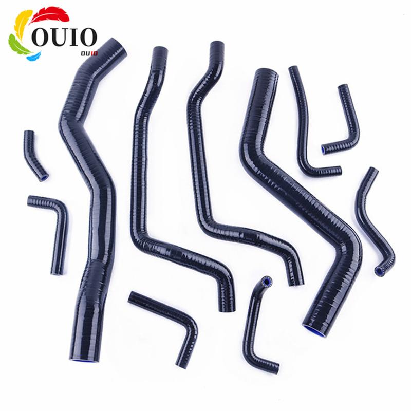 Fit Mitsubishi 95-99 Eclipse 2G GSX DSM 4G63T Silicone Pipe Radiator&Heater Hose Kit