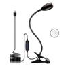 Adjustable Book Light Metal Clamp LED Desk Lamp Versatile Clip-on Table Lamp  Crafting