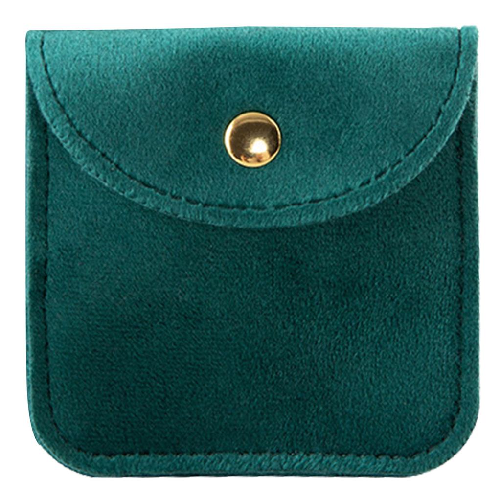 Stylish Flannel Jewelry Storage Pouch Contemporary Jewelry Packaging Bag Handy Storage Container for Jewelry Collector