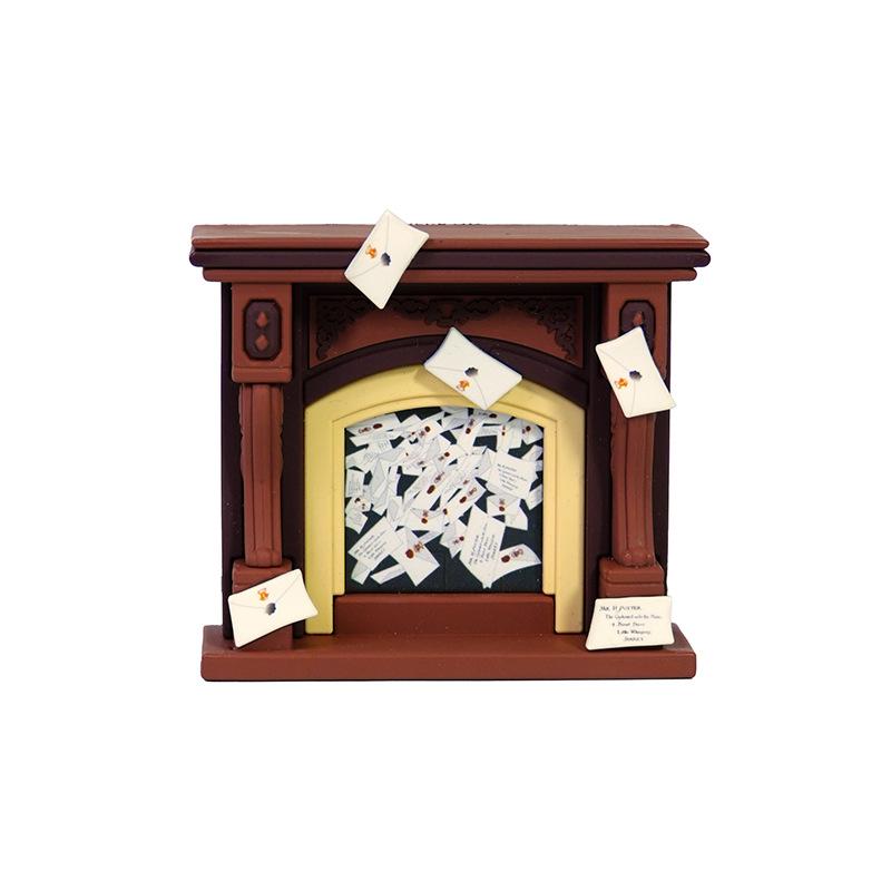 Warner Bros. Harry Potter 3D Fireplace Acceptance Letter Magnet
