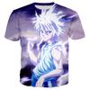 Anime Hunter X Hunter Trička Pánská/dámská 3D HXH Tištěné tričko Ležérní Harajuku styl Streetwear Letní Trendy Pánské oblečení Topy