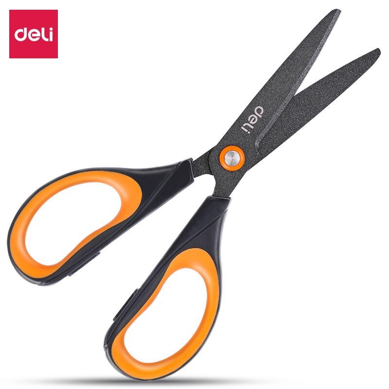 Deli 6055 Teflon Anti-stick Stainless Steel Scissors