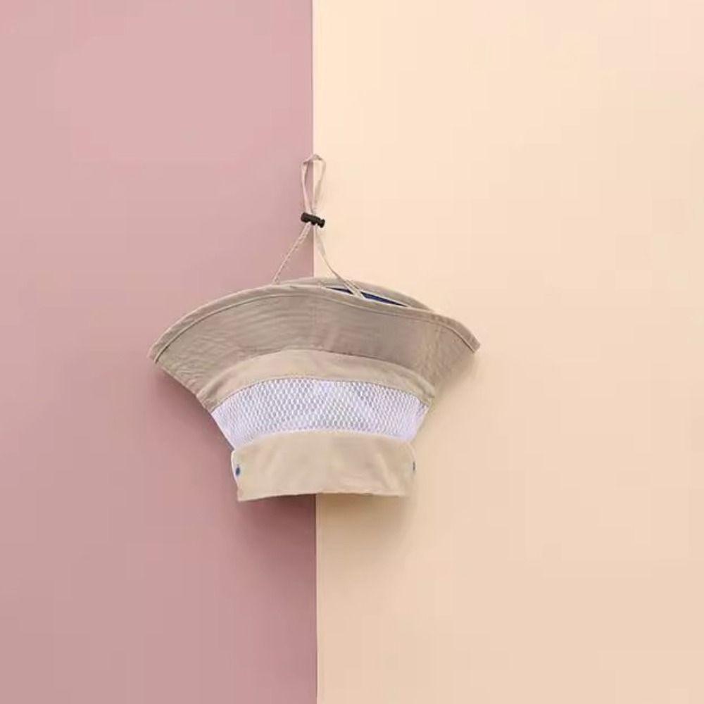 Quick-dry Summer Kid Sunhat Mesh Children's Fisherman Hat Breathable Breathable  Bucket Hat  Girls