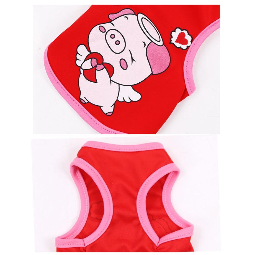 Cool Summer Thin Cool Dog Outdoor Sunscreen Vest Clothing Cat Pet Supplies Pig Dinosaur Teddy Dou