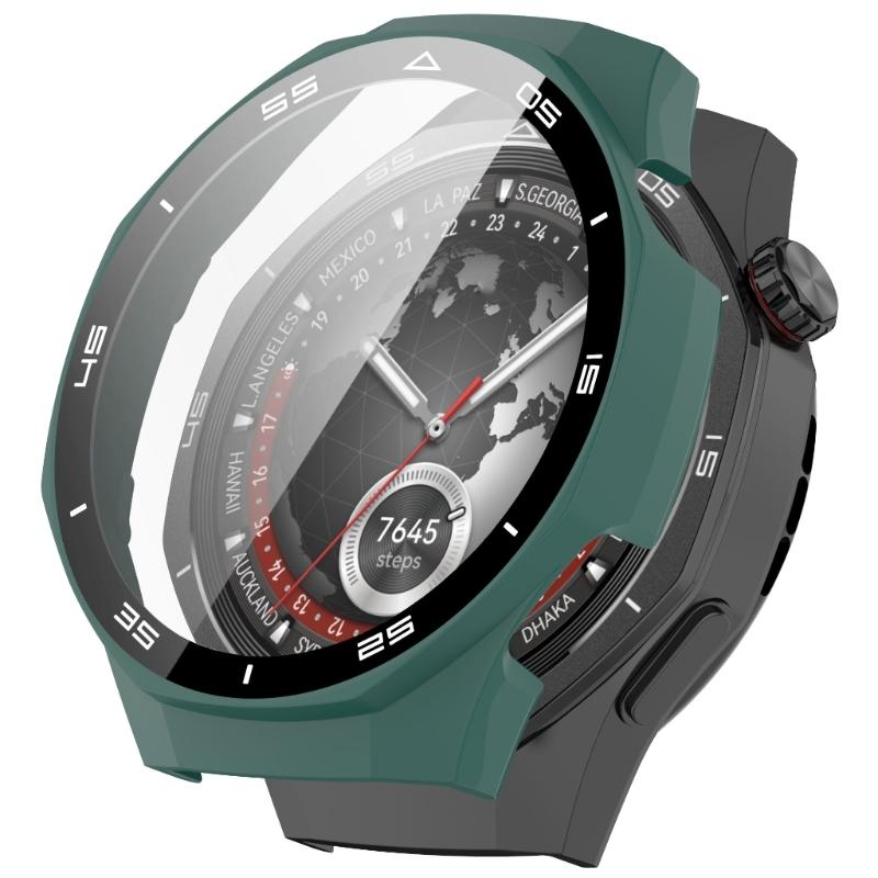 46mm Smartwatch Hard Case PC & Glass Watch Bumper Easy Installation Watch Protective Cover Simple To Use for Watch GT5