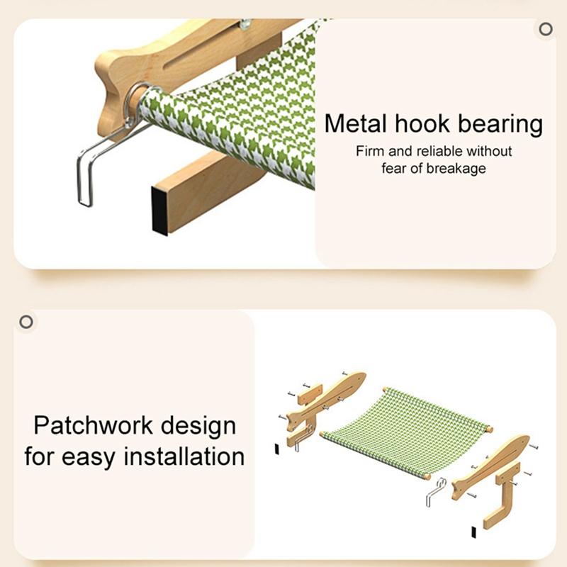 Katzen-Hängebett Kreatives Haustier-Fenster-Hängebett