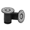 2PCS Bike Handlebar Plugs Aluminum Alloy Silicone Expanding Locking Bar End Caps Replacement for Mountain Road Bikes