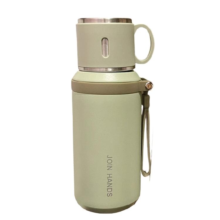 Unique Double Walled Insulated Nonrust Steel Cup 24oz Capacity Heat Cold Retention Technology Silicone Grip Easy Carry